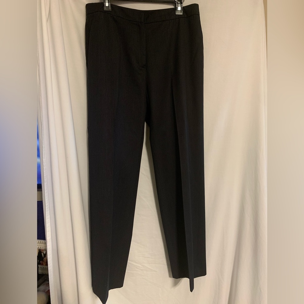 Kasper Navy Pinstripe Size 14